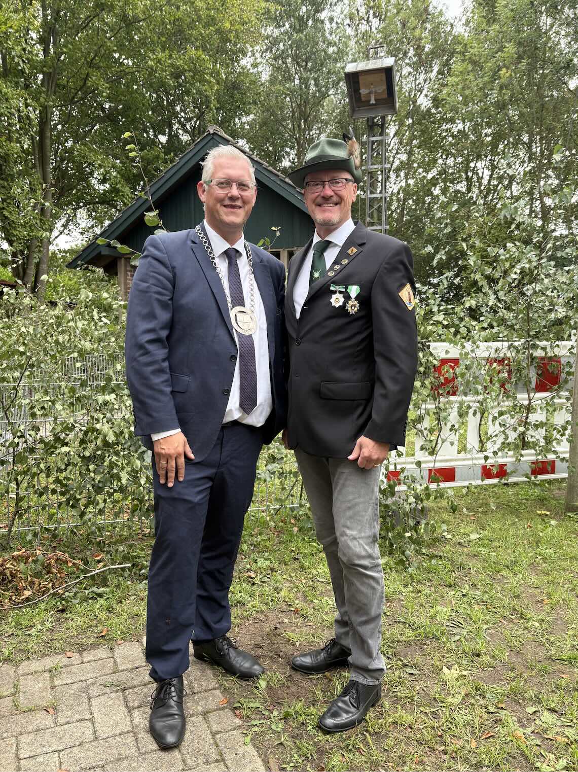Kaiser-Schießen in Riesenbeck: Colin Dammermann erringt die Kaiserwürde