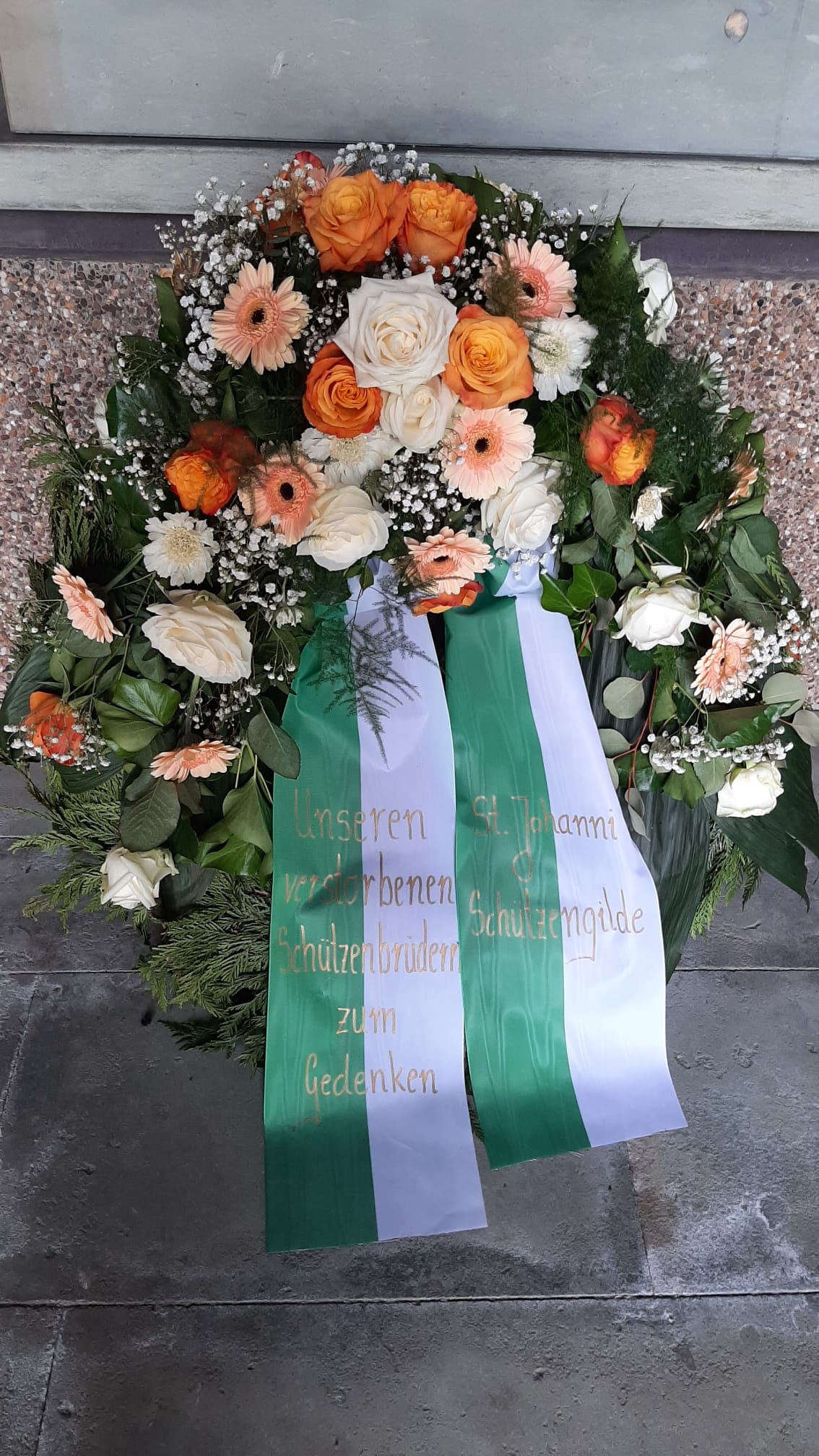 Kranzniederlegung am Ehrenmal